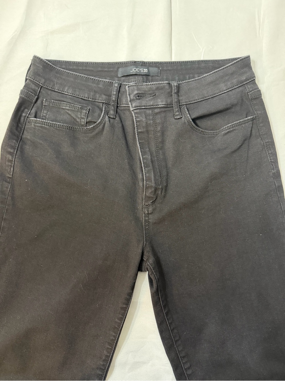 Joe's Jeans Straight Leg Women's Jeans in Washed Black